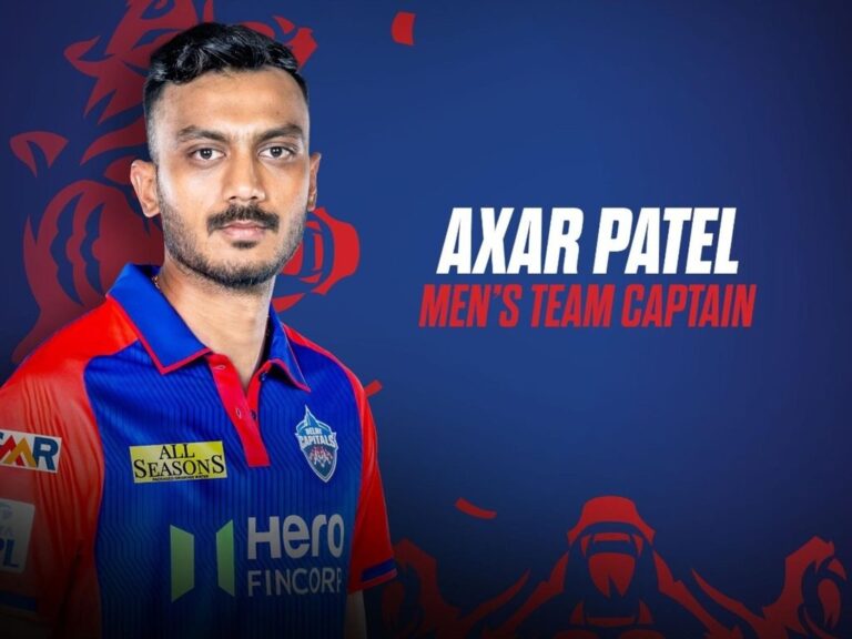 Axar Patel Appointed Captain of Delhi Capitals for IPL 2025